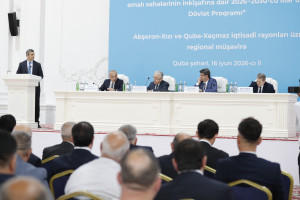 Qubada aqrar sahədə yeni Dövlət Proqramının müzakirəsi ilə bağlı regional müşavirə keçirilib