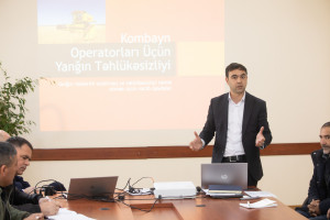 “Aqroservis” ASC Masallıda mexanizatorlar üçün təlim keçirib