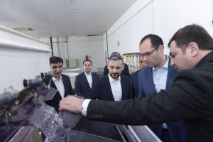 Nazir Məcnun Məmmədov Neftçalada “Xıllı balıq" MMC-nin fəaliyyəti ilə tanış olub