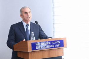 Hacıqabulda “Aqrar sahədə dövlət dəstəyi mexanizmləri” müzakirə olunub