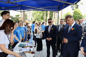 Samux rayonunda ilin ilk məhsul festivalı keçirilib