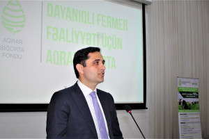 Dayanıqlı fermer fəaliyyəti üçün aqrar sığortanın əhəmiyyəti mövzusunda tədbir keçirilib