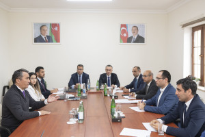 Nazir Məcnun Məmmədov Qusarda vətəndaşları qəbul edib
