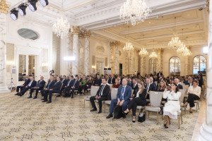 Nazir Məcnun Məmmədov Azərbaycan-Latviya biznes forumunda çıxış edib