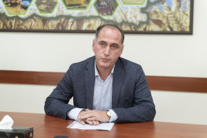 Nazir Məcnun Məmmədov Qusarda vətəndaşları qəbul edib