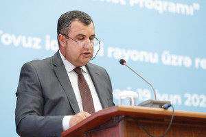 Şəmkirdə aqrar sahədə yeni Dövlət Proqramının müzakirəsi ilə bağlı regional müşavirə keçirilib
