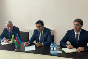 Aqrar Sığorta Fondunun sədri Fuad Sadıqov Şərurda vətəndaşlarla görüşüb, təsərrüfatlara baş çəkib