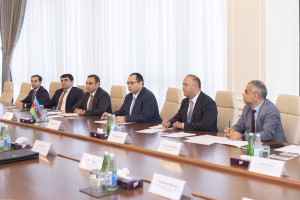 Minister Majnun Mammadov met with the delegation of the Republic of Belarus