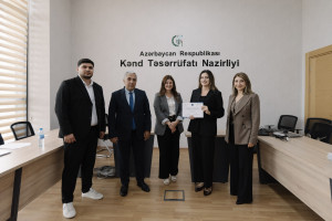 Kənd təsərrüfatında rəqəmsal və süni intellekt həlləri üzrə təlimçilərin hazırlanması proqramı yekunlaşıb