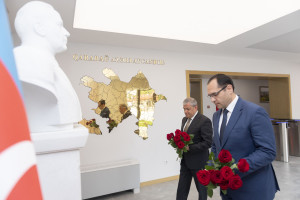 Nazir Məcnun Məmmədov Şuşada vətəndaşlarla görüşüb