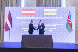 Şuşada Azərbaycan-Latviya iqtisadi əməkdaşlıq üzrə birgə hökumətlərarası komissiyanın 9-cu iclası keçirilib