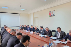 Kənd təsərrüfatı nazirinin müavini Zaur Əliyev Salyanda vətəndaşları qəbul edib