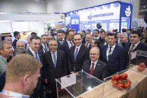 Ministers of Agriculture of Turkey, Uzbekistan and Georgia Visit Caspian Agro 2026
