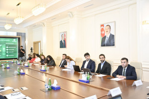 “Aqrar Süni İntellekt” layihəsinin icra vəziyyətinə dair mətbuat konfransı keçirilib