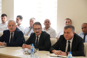 Zaqatala rayonunda Dövlət Proqramının icrası ilə bağlı müşavirə keçirilib