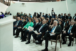 Nazir müavini İlhamə Qədimova “Erkən xəbərdarlıq və iqlimə dayanıqlı şəhərlər” mövzusunda tədbirdə çıxış edib