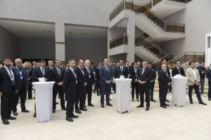 Beynəlxalq Bioloji Müxtəliflik Günü münasibətilə Neftçalada Xəzər dənizinə nərə cinsli balıq körpələri buraxılıb