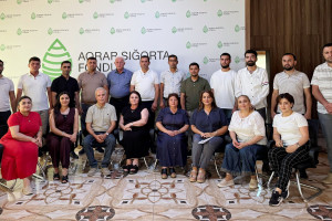Aqrar sığorta eksperti olmaq istəyən namizədlər üçün növbəti təlimlər keçirilib