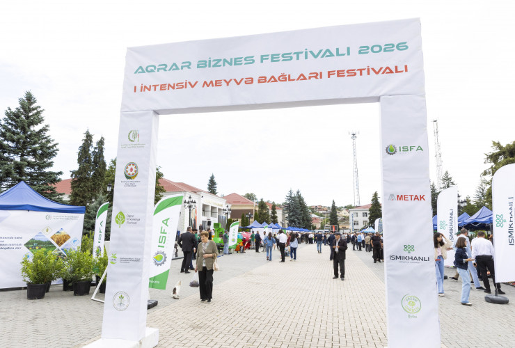 Qusarda Aqrar Biznes Festivalı və I İntensiv Meyvə Bağları Festivalı keçirilib