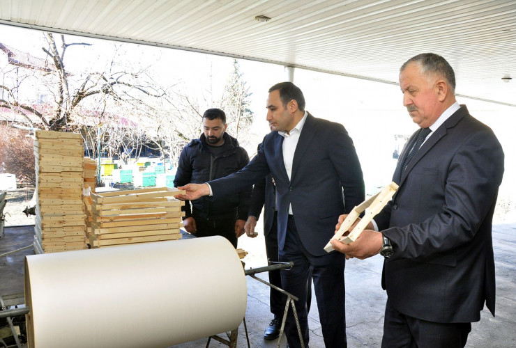 Nazir müavini Sarvan Cəfərov Zaqatalada vətəndaşları qəbul edib, təsərrüfatlara baş çəkib